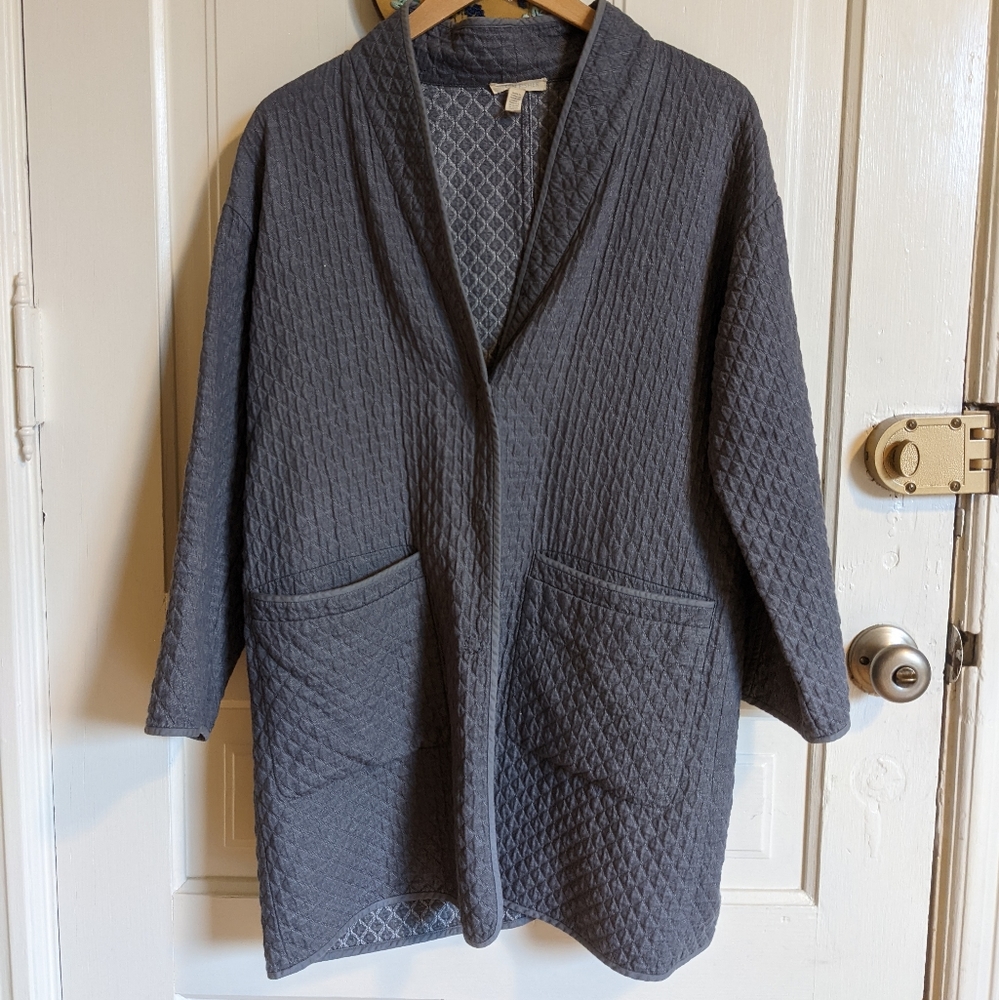 Eileen Fisher quilted jacket